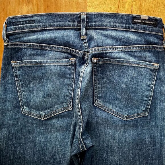 CITIZENS OF HUMANITY EMERSON SLIM BOYFRIEND BUTTON JEANS WOMEN’S sz 26 High Rise - Picture 6 of 14